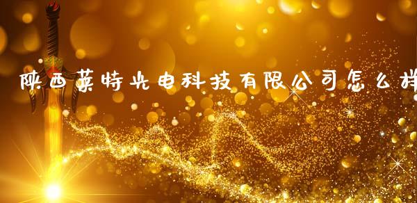 陕西莱特光电科技有限公司怎么样_https://cj006.lansai.wang_外汇交易_第1张