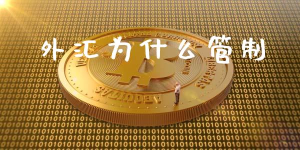 外汇为什么管制_https://cj006.lansai.wang_外汇交易_第1张