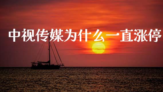 中视传媒为什么一直涨停_https://cj006.lansai.wang_期货开户_第1张