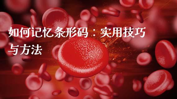 如何记忆条形码：实用技巧与方法_https://cj006.lansai.wang_财经新闻_第1张