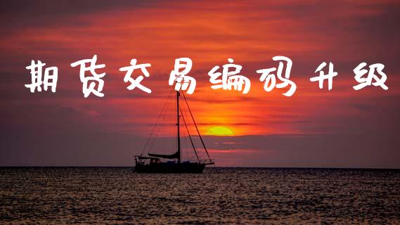 期货交易编码升级_https://cj006.lansai.wang_外汇交易_第1张