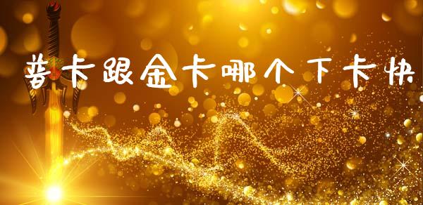 普卡跟金卡哪个下卡快_https://cj006.lansai.wang_财经新闻_第1张