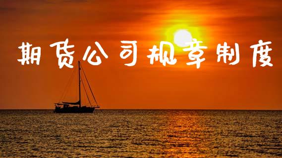 期货公司规章制度_https://cj006.lansai.wang_外汇交易_第1张