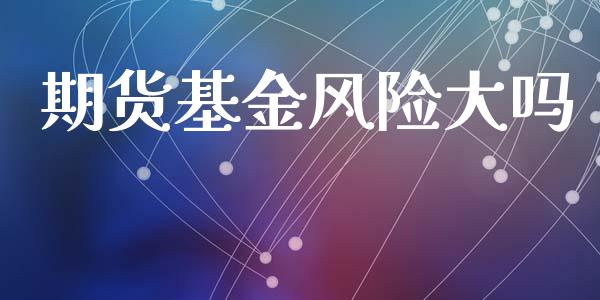 期货基金风险大吗_https://cj006.lansai.wang_外汇交易_第1张