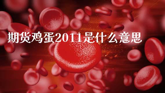 期货鸡蛋2011是什么意思_https://cj006.lansai.wang_金融监管_第1张