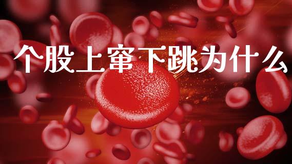 个股上窜下跳为什么_https://cj006.lansai.wang_金融监管_第1张