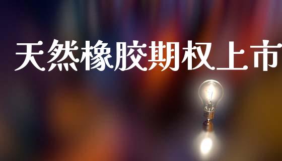 天然橡胶期权上市_https://cj006.lansai.wang_全球市场_第1张