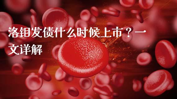洛钼发债什么时候上市？一文详解_https://cj006.lansai.wang_财经新闻_第1张