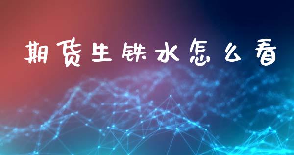 期货生铁水怎么看_外汇交易_第1张_期货开户_金融监管_外汇交易_债券资讯_全球市场_财经新闻 期货生铁水怎么看_https://cj006.lansai.wang_外汇交易_第1张