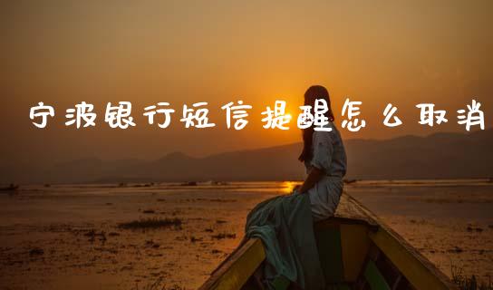 宁波银行短信提醒怎么取消_https://cj006.lansai.wang_金融监管_第1张