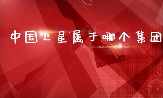 中国卫星属于哪个集团_https://cj006.lansai.wang_债券资讯_第1张