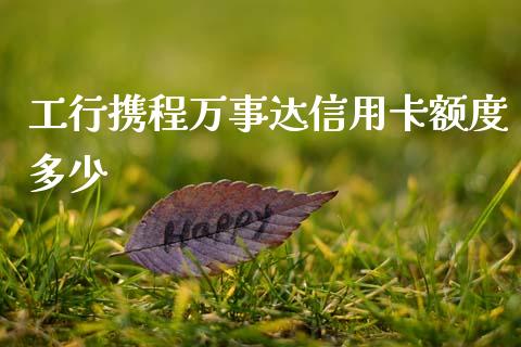 工行携程万事达信用卡额度多少_https://cj006.lansai.wang_债券资讯_第1张