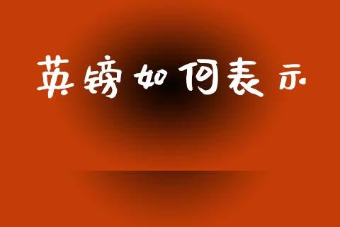 英镑如何表示_https://cj006.lansai.wang_外汇交易_第1张