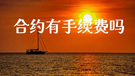 合约有手续费吗_https://cj006.lansai.wang_全球市场_第1张