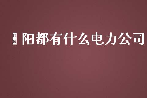 荥阳都有什么电力公司_https://cj006.lansai.wang_外汇交易_第1张