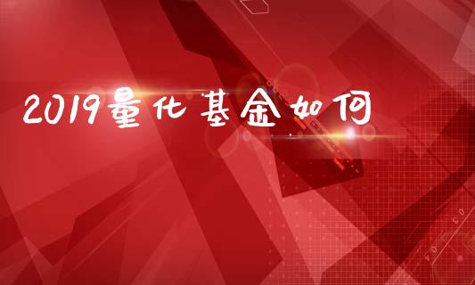 2019量化基金如何_https://cj006.lansai.wang_全球市场_第1张