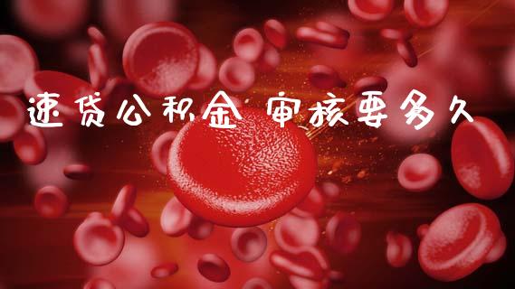 速贷公积金 审核要多久_https://cj006.lansai.wang_债券资讯_第1张