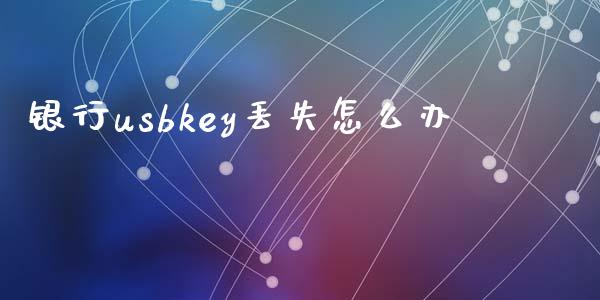 银行usbkey丢失怎么办_https://cj006.lansai.wang_期货开户_第1张
