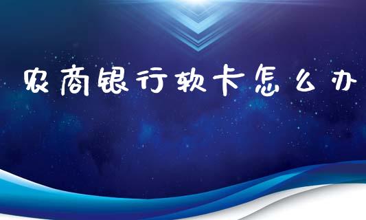 农商银行软卡怎么办_https://cj006.lansai.wang_债券资讯_第1张