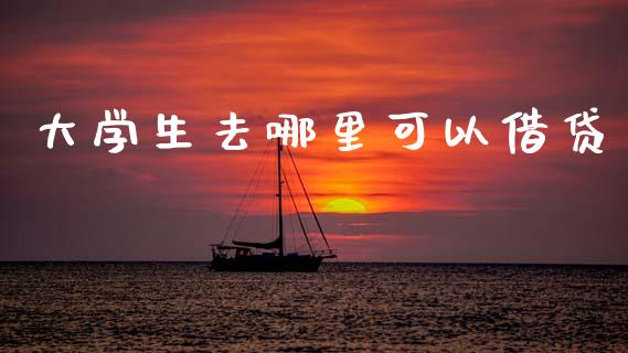 大学生去哪里可以借贷_https://cj006.lansai.wang_外汇交易_第1张