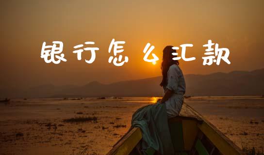 银行怎么汇款_https://cj006.lansai.wang_金融监管_第1张