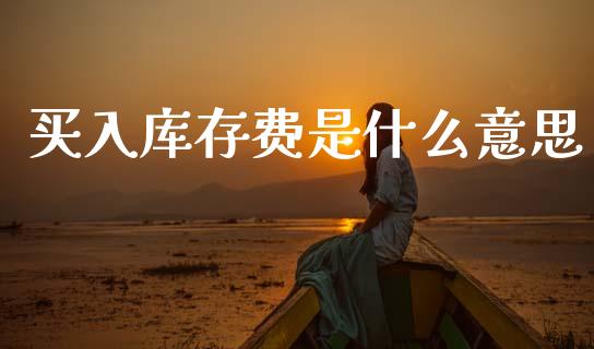 买入库存费是什么意思_https://cj006.lansai.wang_财经新闻_第1张
