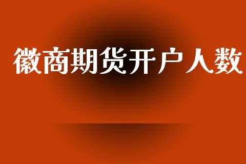 徽商期货开户人数_https://cj006.lansai.wang_财经新闻_第1张