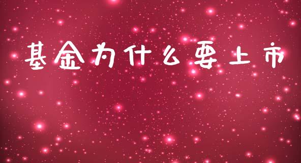 基金为什么要上市_https://cj006.lansai.wang_债券资讯_第1张