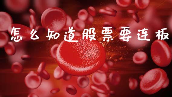 怎么知道股票要连板_https://cj006.lansai.wang_外汇交易_第1张