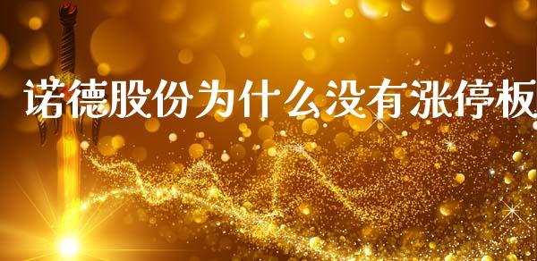 诺德股份为什么没有涨停板_https://cj006.lansai.wang_财经新闻_第1张