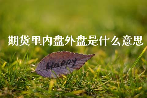 期货里内盘外盘是什么意思_https://cj006.lansai.wang_债券资讯_第1张
