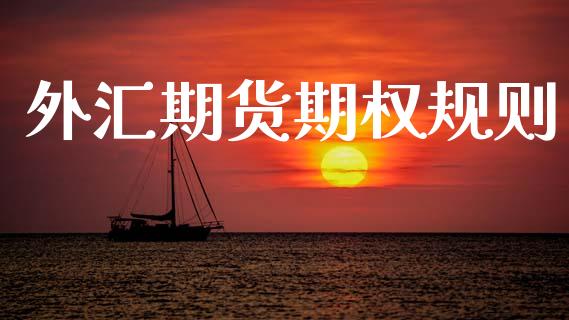 外汇期货期权规则_https://cj006.lansai.wang_财经新闻_第1张