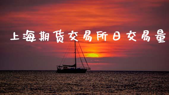 上海期货交易所日交易量_https://cj006.lansai.wang_财经新闻_第1张