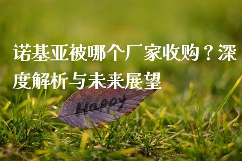 诺基亚被哪个厂家收购？深度解析与未来展望_https://cj006.lansai.wang_债券资讯_第1张