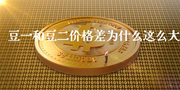 豆一和豆二价格差为什么这么大_https://cj006.lansai.wang_期货开户_第1张