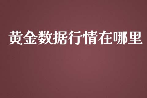 黄金数据行情在哪里_https://cj006.lansai.wang_全球市场_第1张