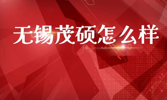 无锡茂硕怎么样_https://cj006.lansai.wang_外汇交易_第1张