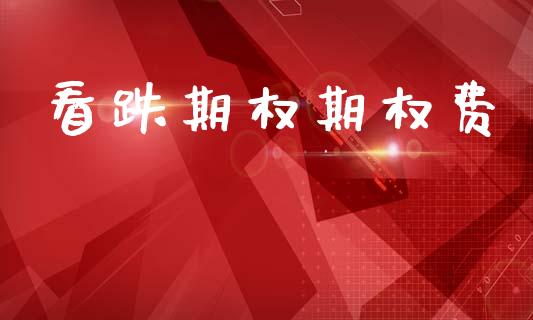 看跌期权期权费_https://cj006.lansai.wang_债券资讯_第1张