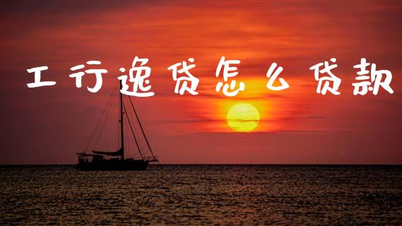 工行逸贷怎么贷款_https://cj006.lansai.wang_外汇交易_第1张