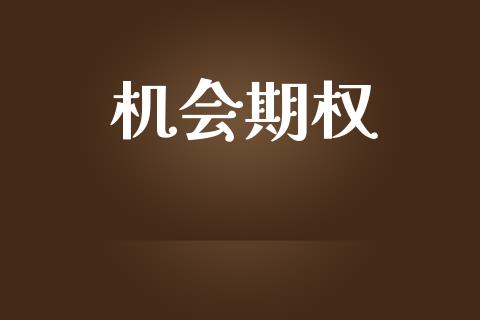 机会期权_https://cj006.lansai.wang_全球市场_第1张