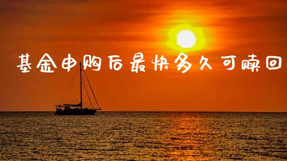 基金申购后最快多久可赎回_https://cj006.lansai.wang_外汇交易_第1张