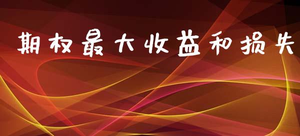 期权最大收益和损失_https://cj006.lansai.wang_财经新闻_第1张