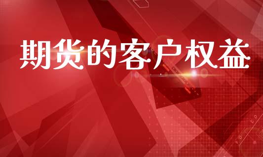 期货的客户权益_https://cj006.lansai.wang_期货开户_第1张