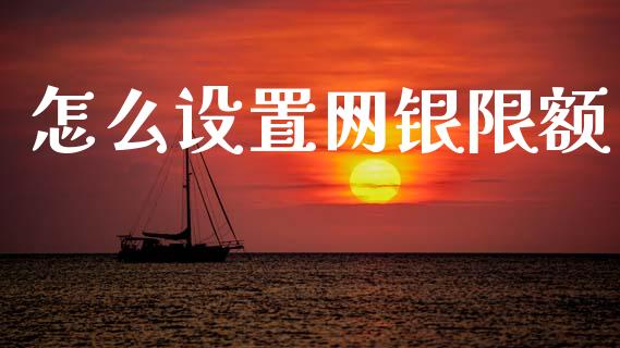 怎么设置网银限额_https://cj006.lansai.wang_外汇交易_第1张