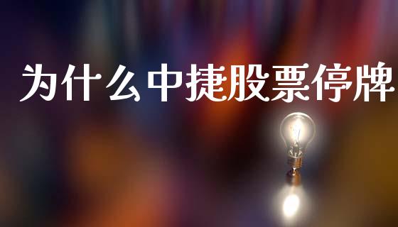 为什么中捷股票停牌_https://cj006.lansai.wang_全球市场_第1张