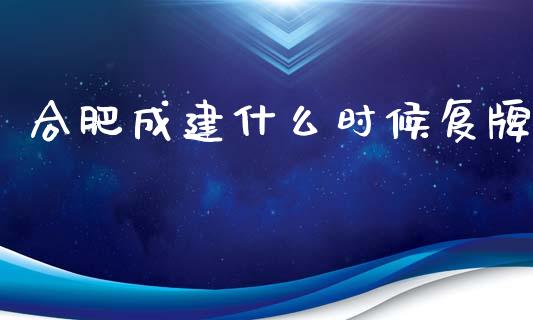 合肥成建什么时候复牌_https://cj006.lansai.wang_金融监管_第1张