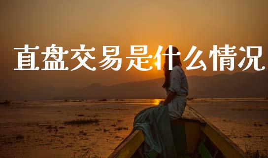直盘交易是什么情况_https://cj006.lansai.wang_财经新闻_第1张