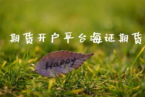 期货开户平台海证期货_https://cj006.lansai.wang_外汇交易_第1张