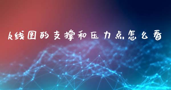 k线图的支撑和压力点怎么看_https://cj006.lansai.wang_全球市场_第1张