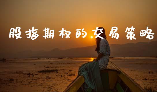股指期权的交易策略_https://cj006.lansai.wang_外汇交易_第1张